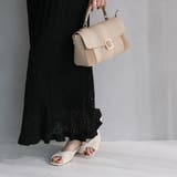 バックル付き異素材コンビフラップ2WAYバッグ | VIVIAN COLLECTION | 詳細画像18 