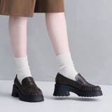 厚底ギャザーローファー | VIVIAN COLLECTION | 詳細画像12 