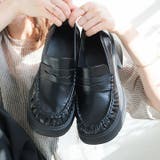 厚底ギャザーローファー | VIVIAN COLLECTION | 詳細画像9 