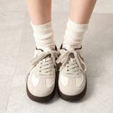 ダブルライン配色レースアップスニーカー | VIVIAN COLLECTION | 詳細画像13 