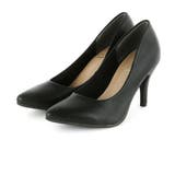 ブラックPU | ポインテッドトゥ9cmキレイめパンプス | VIVIAN COLLECTION