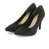 ブラックスエード | ポインテッドトゥ9cmキレイめパンプス | VIVIAN COLLECTION