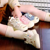 TOPSTARビッグスターゴム紐U型マジックテープキッズスニーカー | VIVIAN COLLECTION Kids | 詳細画像6 