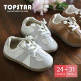 TOPSTARマジックテープTトゥデザインキッズスニーカー | VIVIAN COLLECTION Kids | 詳細画像1 