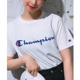 ホワイト | Champion ロゴTシャツ 20SSC3 | WEGO【WOMEN】
