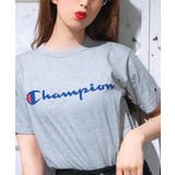 グレー | Champion ロゴTシャツ 20SSC3 | WEGO【WOMEN】