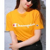 イエロー | Champion ロゴTシャツ 20SSC3 | WEGO【WOMEN】