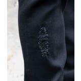 【WEB限定】バンダナダメージブラックスキニー 22-H771 | WEGO【MEN】 | 詳細画像6 