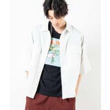 ホワイト | ビッグポケット5分袖CPOシャツ 515033 | WEGO【MEN】