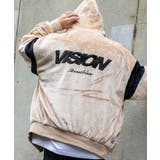 ベージュ | VISIONフードファーブルゾン 905003 | WEGO【MEN】