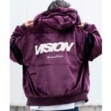 パープル | VISIONフードファーブルゾン 905003 | WEGO【MEN】