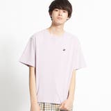 パープル | ビバリーポロワンポイント刺繍Tシャツ 9282-1743 | WEGO【MEN】