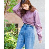 Lパープル | ベンデイビス別注ポケットロンT 9780921韓国 韓国ファッション | WEGO【WOMEN】