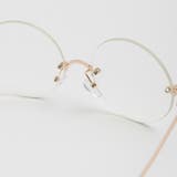 リムレスラウンドメタルメガネ MT17WN12-MG0031 | WEGO【MEN】 | 詳細画像4