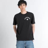 ブラック | CONVERSE別注サガラ刺繍Tシャツ MC18SM04-M005 | WEGO【MEN】