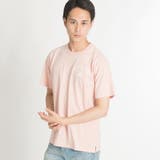 ピンク | CONVERSE別注サガラ刺繍Tシャツ MC18SM04-M005 | WEGO【MEN】