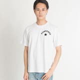 ホワイト | CONVERSE別注サガラ刺繍Tシャツ MC18SM04-M005 | WEGO【MEN】