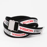 ブラック | VISION別注ロゴプリントガチャベルト MC18SM05-MG0013 | WEGO【WOMEN】