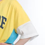 カラーパネルFLAGロゴTシャツ BR18SM05-L009 | WEGO【WOMEN】 | 詳細画像6 