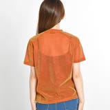 ラメBOXロゴTシャツ BR18SM04-L032 | WEGO【WOMEN】 | 詳細画像3 