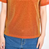ラメBOXロゴTシャツ BR18SM04-L032 | WEGO【WOMEN】 | 詳細画像8 