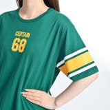 スリーブラインロゴプリントTシャツ BR18SP04-L016 | WEGO【WOMEN】 | 詳細画像5 