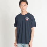 USAワンポイントプリントTシャツ BR18SM03-M030 | WEGO【MEN】 | 詳細画像1 