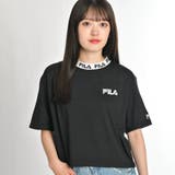 FILA別注リブロゴTシャツ | WEGO【WOMEN】 | 詳細画像1 