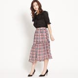 シフォンチェックフリルスカート BR18SM05-L050 | WEGO【WOMEN】 | 詳細画像10