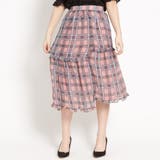 シフォンチェックフリルスカート BR18SM05-L050 | WEGO【WOMEN】 | 詳細画像11