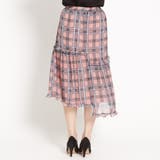 シフォンチェックフリルスカート BR18SM05-L050 | WEGO【WOMEN】 | 詳細画像3