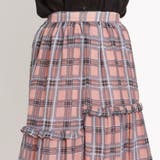 シフォンチェックフリルスカート BR18SM05-L050 | WEGO【WOMEN】 | 詳細画像5