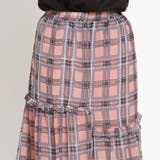 シフォンチェックフリルスカート BR18SM05-L050 | WEGO【WOMEN】 | 詳細画像6