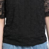 パフスリーブレースTシャツ BS18SM06-L003 | WEGO【WOMEN】 | 詳細画像8 