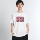 ホワイト | フローラルBOXプリントTシャツ BR18SM04-M049 | WEGO【MEN】
