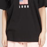 USAロゴプリントTシャツ BR18SM04-L047 | WEGO【WOMEN】 | 詳細画像10 