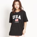 USAロゴプリントTシャツ BR18SM04-L047 | WEGO【WOMEN】 | 詳細画像12 