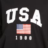 USAロゴプリントTシャツ BR18SM04-L047 | WEGO【WOMEN】 | 詳細画像9 