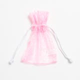 ピンク | オーロララメミニ巾着バッグ MO18SM06-LG0004 | WEGO【WOMEN】