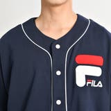 FILA別注ベースボールシャツ FH7359 | WEGO【MEN】 | 詳細画像10 
