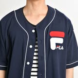 FILA別注ベースボールシャツ FH7359 | WEGO【MEN】 | 詳細画像7 