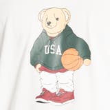 USAベアープリントTシャツ BR18SM05-M036 | WEGO【MEN】 | 詳細画像9 