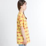パターンプリントロゴTシャツ BR18SM06-L048 | WEGO【WOMEN】 | 詳細画像2 