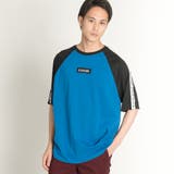 ブルー | KANGOL別注ラグランラインTシャツ MC18SM07-M003 | WEGO【MEN】