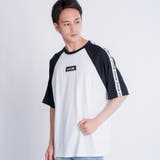 ホワイト | KANGOL別注ラグランラインTシャツ MC18SM07-M003 | WEGO【MEN】
