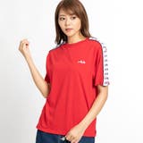 FILA別注ロゴテープTシャツ | WEGO【WOMEN】 | 詳細画像1 