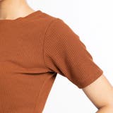 刺繍ロゴリブTシャツ BR18SM07-L010 | WEGO【WOMEN】 | 詳細画像6 