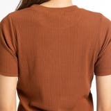 刺繍ロゴリブTシャツ BR18SM07-L010 | WEGO【WOMEN】 | 詳細画像9 
