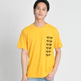 イエロー | VENUSリピートプリントロゴTシャツ BR18SM06-M020 | WEGO【MEN】