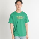 グリーン | PERFECTロゴTシャツ BR18SM06-M022 | WEGO【MEN】